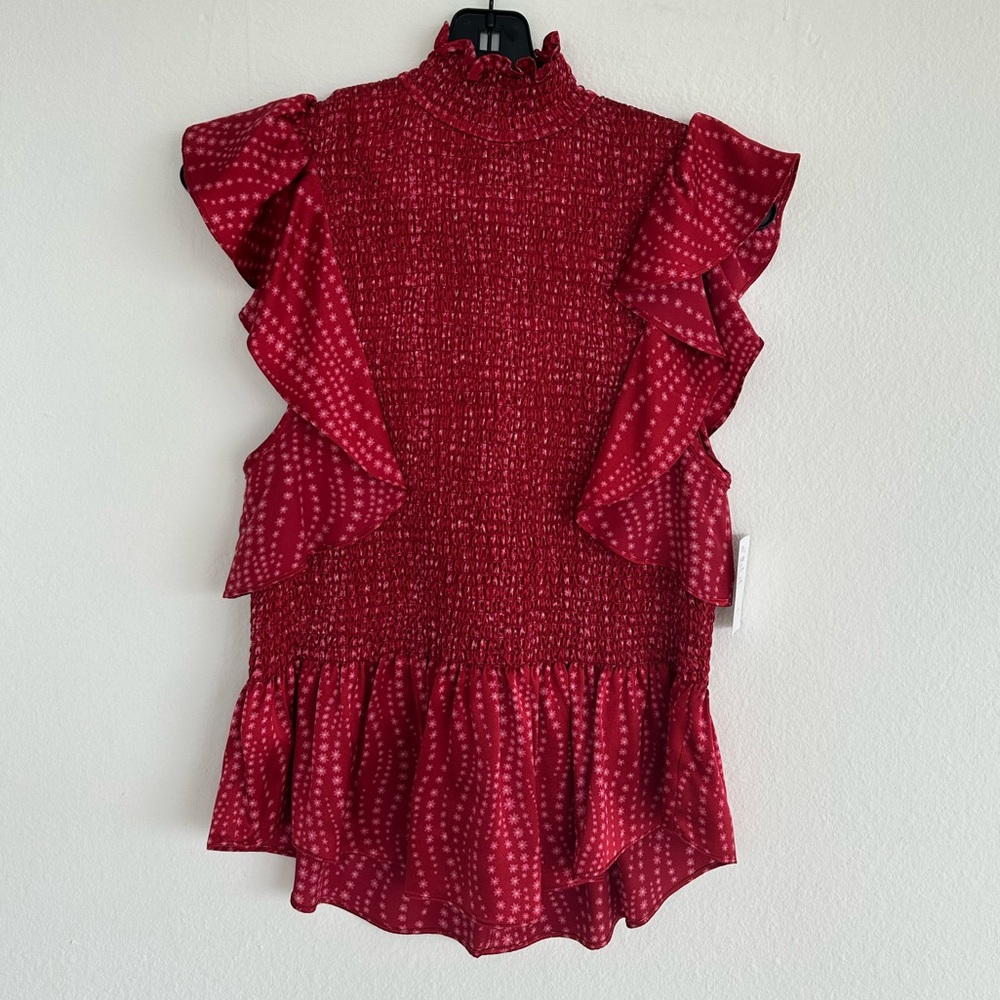 Kimikosmocke shirt, red